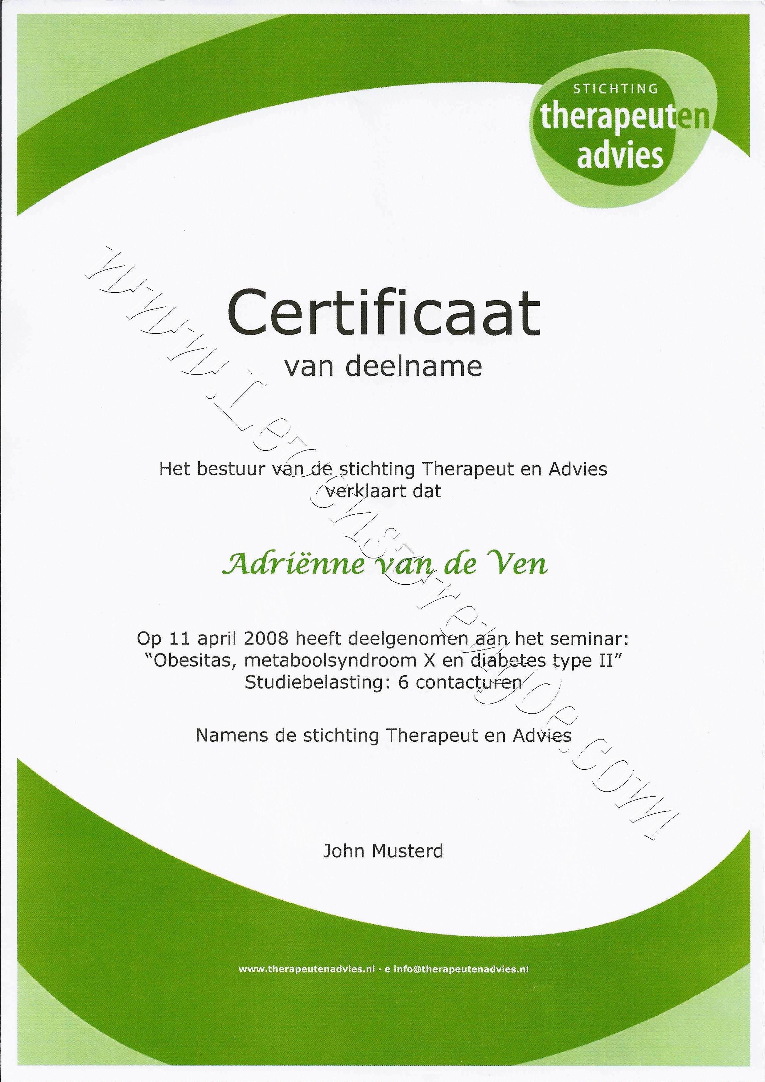 Obesitas, metaboolsyndroom X en diabetes II -